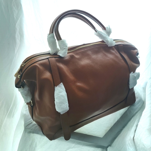 Ora Delphine Brown Satchel - Picture 1 of 14